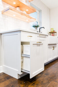 Coastal Kitchen Remodel White Cabinets by StyleCraft Cabinets Dallas