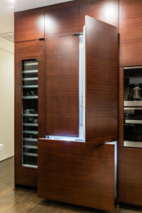 Custom Condo Cherry Pullout Cabinets Maple Kitchen by StyleCraft Cabinets Tx condo