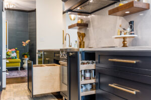 Dallas Condo Cabinets Custom Laminate Kitchen by StyleCraft Cabinets Tx