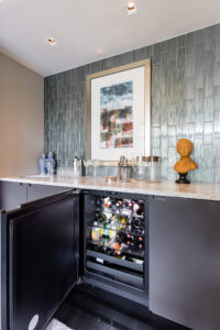 Minimalist Kitchen with Sleek White Cabinets by StyleCraft Cabinets Dallas