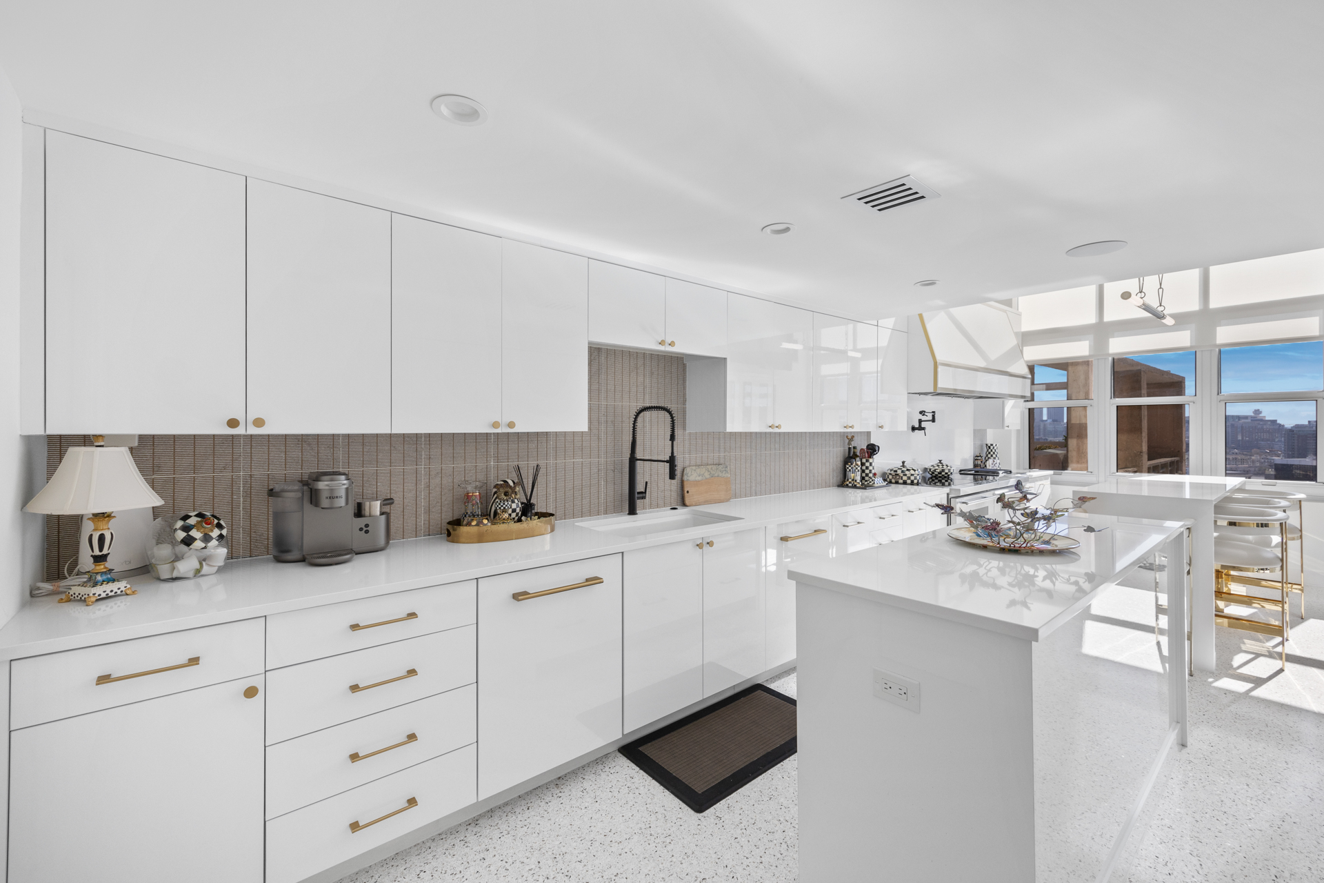 Penthouse Kitchen with StyleCraft Custom Cabinets - Dallas Condo Remodel Penthouse Kitchen with StyleCraft Custom Cabinets - Dallas Condo Remodel