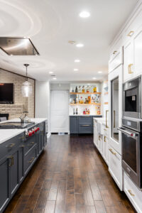Scandinavian Kitchen Remodel White Cabinets by StyleCraft Cabinets Dallas